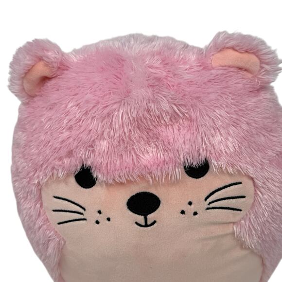 Squishmallows Kellytoy Fuzz A Mallow Pink Anu The Sea Otter 12" Plush Plushie - Picture 5 of 12